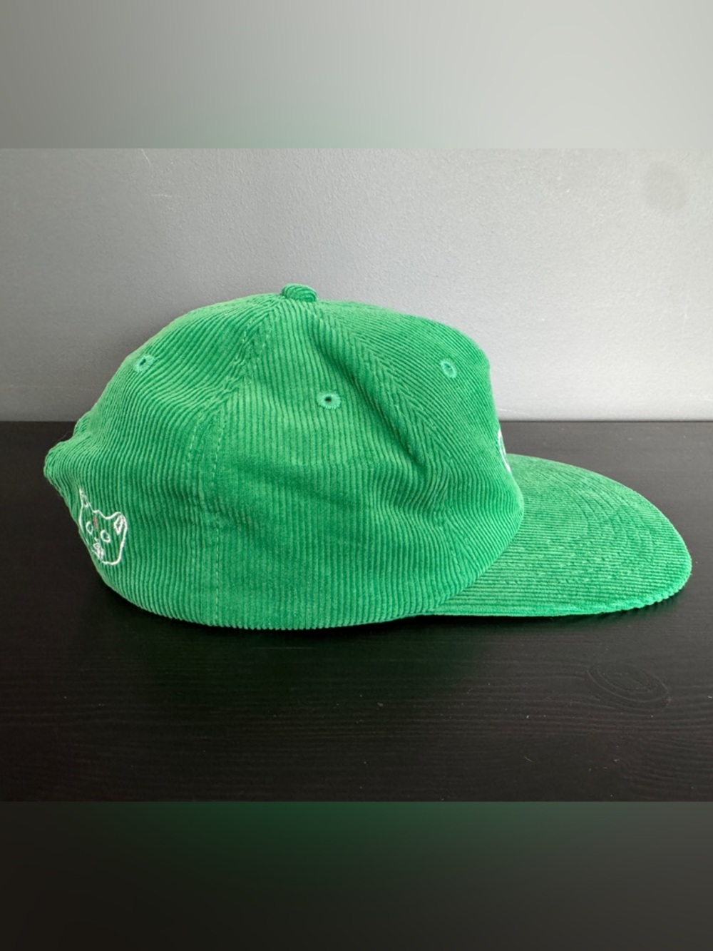 “Golf” WANG Tyler the Creator Green Corduroy Hat/Snapback - Picture 3 of 9